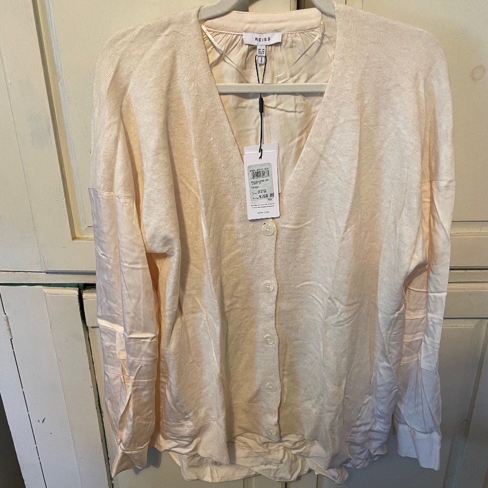Reiss Sweater/Shirt, UK Size 10, US Size 6